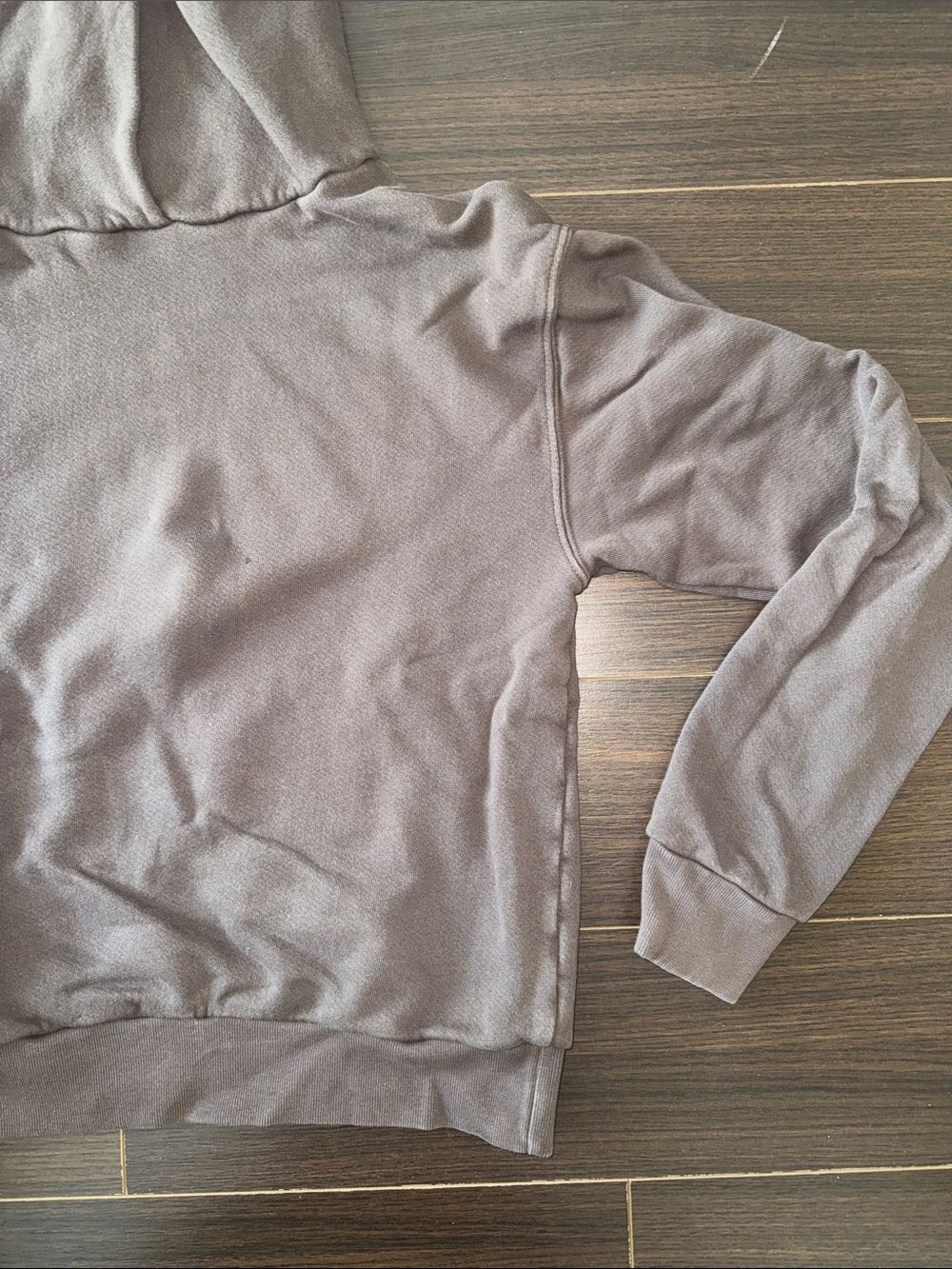 Perfect White Tee Heart Hoodie, small, chocolate brown - Picture 7 of 9
